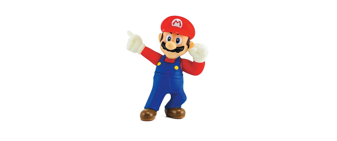 A super Mario toy