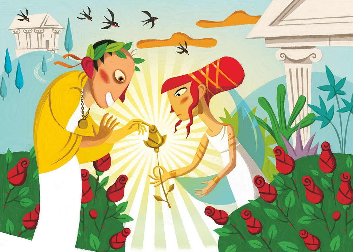 Teach Wisdom with this Greek Myth - Storytelling Podcast for Kids- King Midas  and the Golden Touch:E90